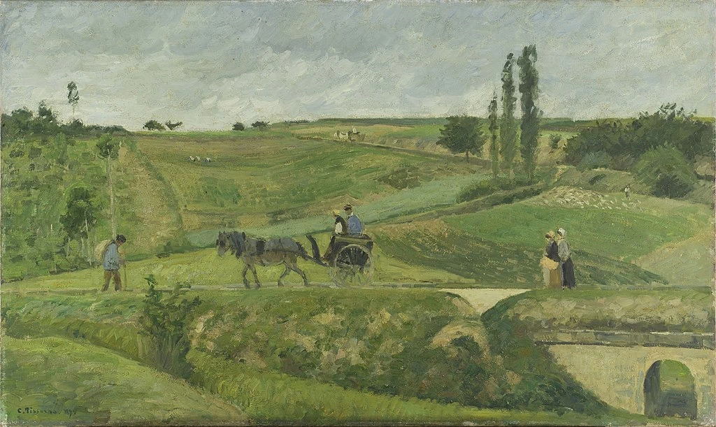 Ennery Road, 1874 - Museo d'Orsay, Parigi